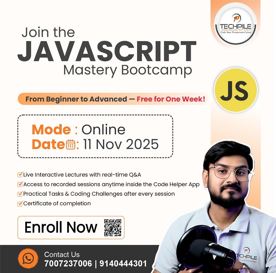 Join the JavaScript Mastery Bootcamp – From Beginner to Advanced