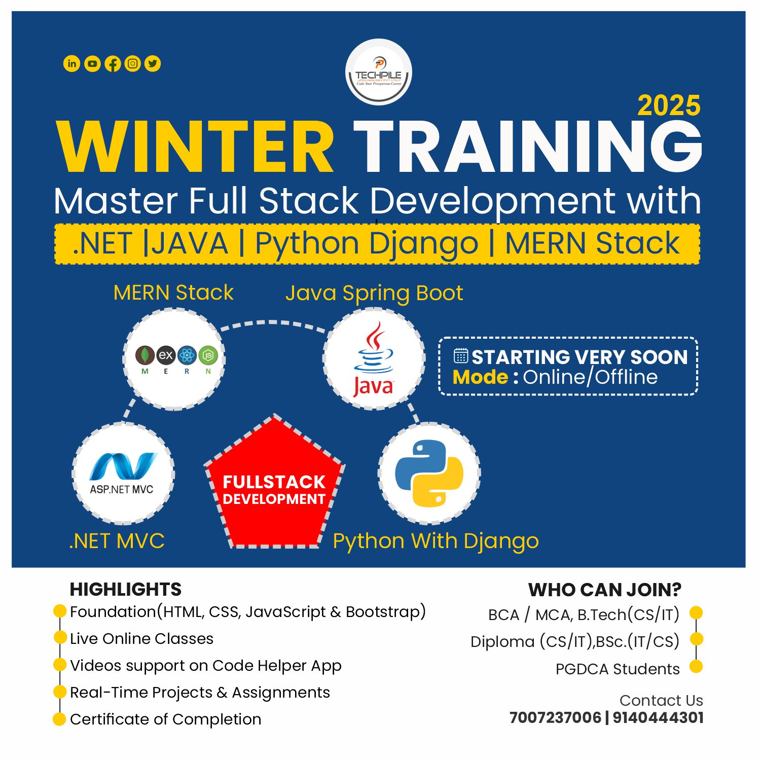 TECHPILE WINTER TRAINING 2025